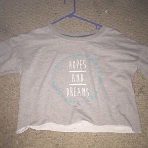 Cropped sweater